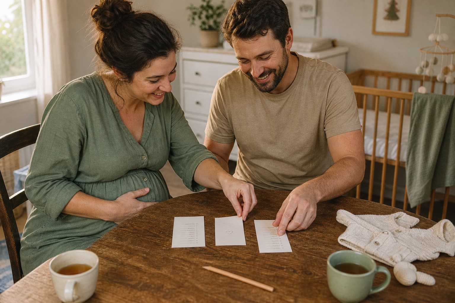 When you love different names: try the two-list trick